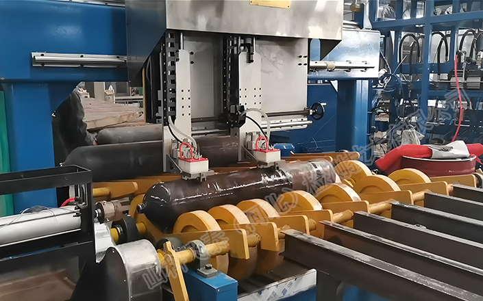 Seamless gas cylinder ultrasonic non-destructive testing equipment
