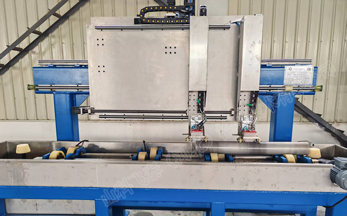 Ultrasonic automatic flaw detection equipment for bar materials